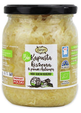 Sauerkraut with Leek and Kohlrabi ORGANIC 450 g - SฤTYRZ